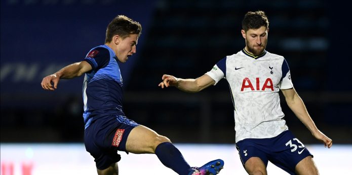 Ben Davies could be an injury doubt for Tottenham’s clash with Liverpool