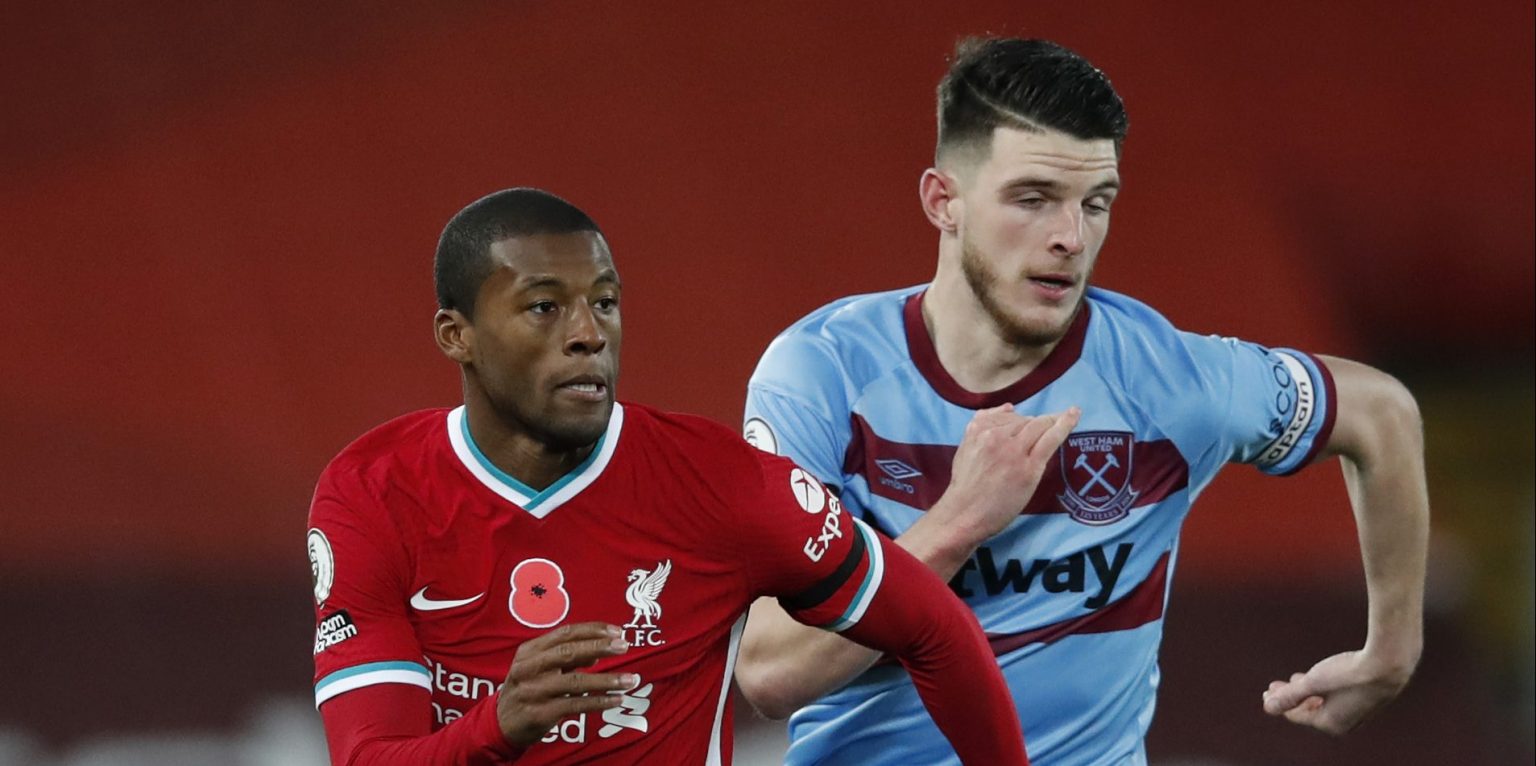 Ian McGarry says Liverpool ask to be ‘kept informed’ on Declan Rice