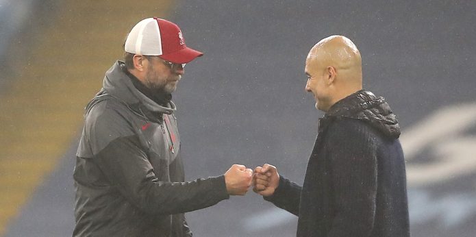 Pep Guardiola slams Jurgen Klopp’s ‘break’ comments