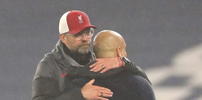 Jurgen Klopp aims sly dig at Man City’s lack of a “perfect season”