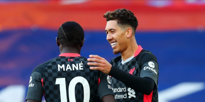 “I just love him” – Sadio Mane shows his appreciation for Roberto Firmino