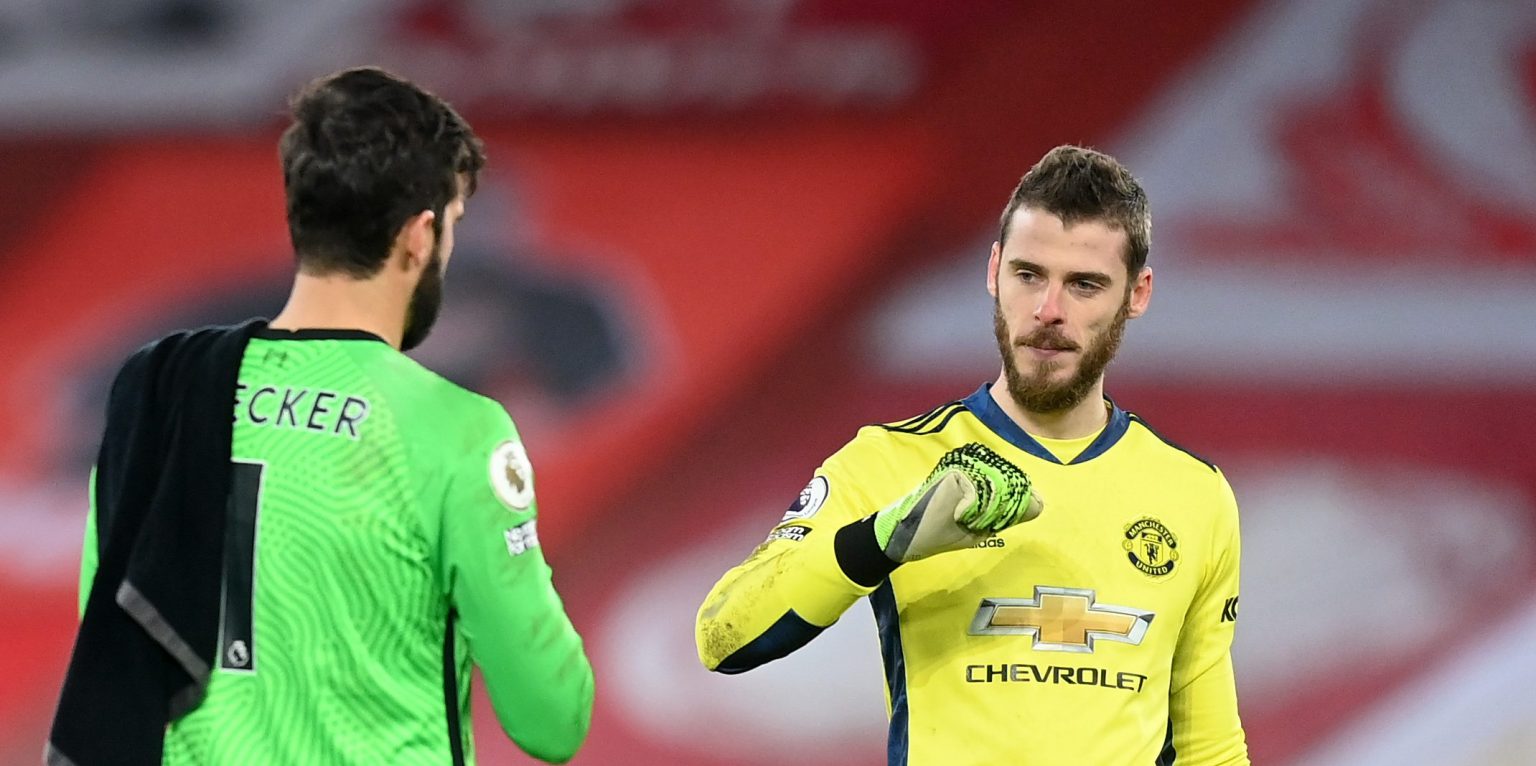 Liverpool fans show appreciation for David De Gea after message to Alisson