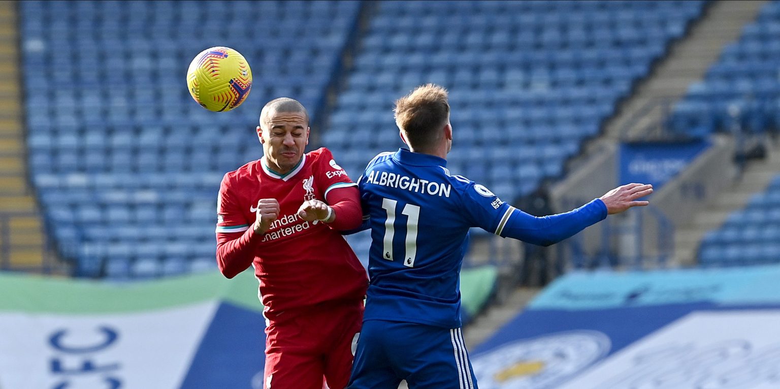Liverpool fans slaughter Thiago after poor performance in Leicester defeat