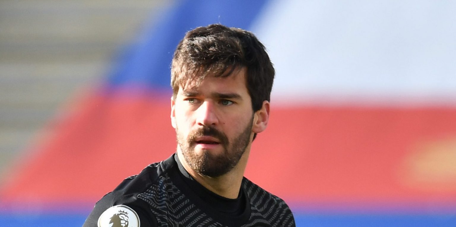 Alisson needs to be dropped ‘for a few games’, claims Ally McCoist