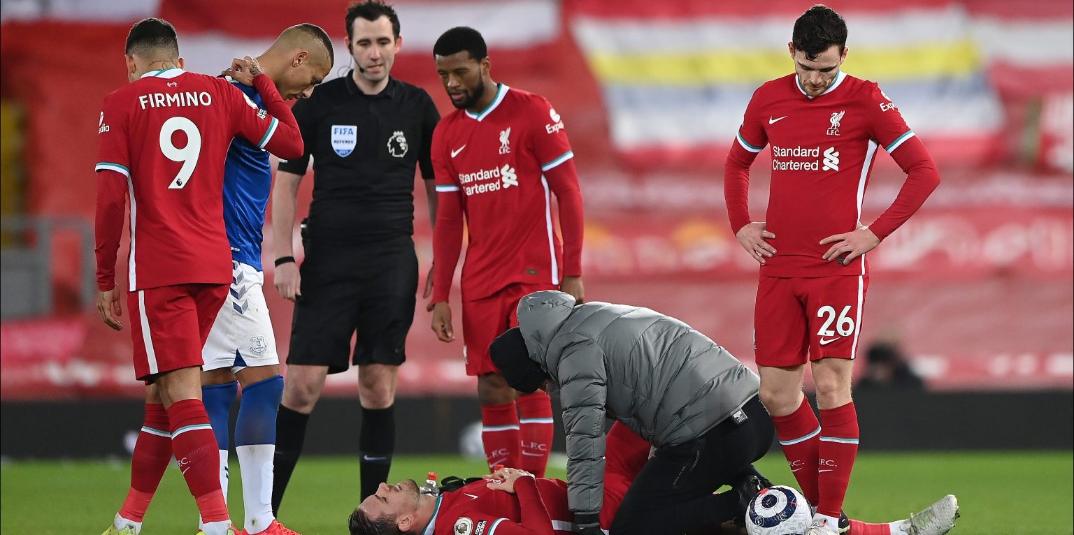 Jordan Henderson could miss four to six weeks as a ‘best-case scenario’
