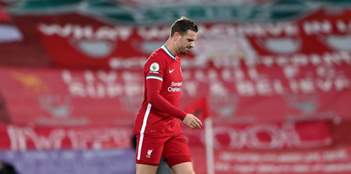 Liverpool fans left aghast as Jordan Henderson set for lengthy injury layoff
