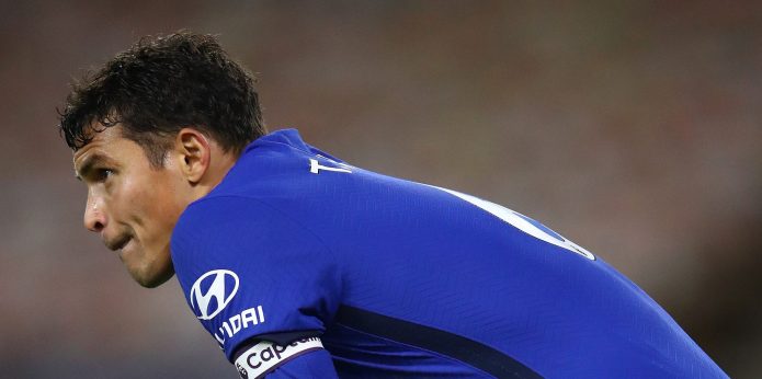 Thiago Silva returns to training ahead of Chelsea’s clash with Liverpool