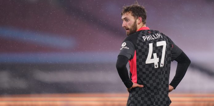 Many Liverpool fans call for Nat Phillips to start against Chelsea