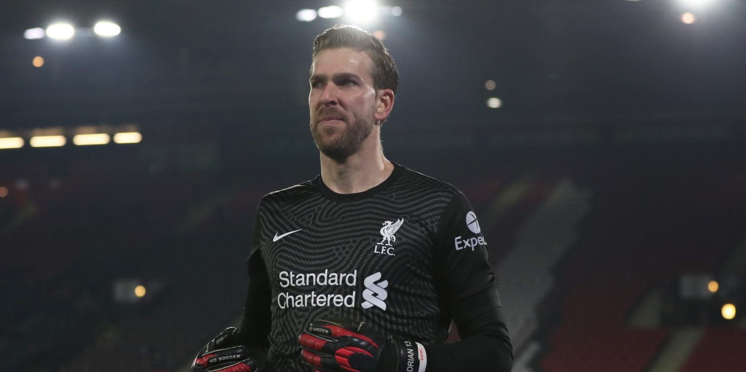 Adrian has record top-flight win rate for Liverpool after Sheffield United win