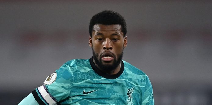 Gary Neville hails Gini Wijnaldum as Premier League’s most underrated player