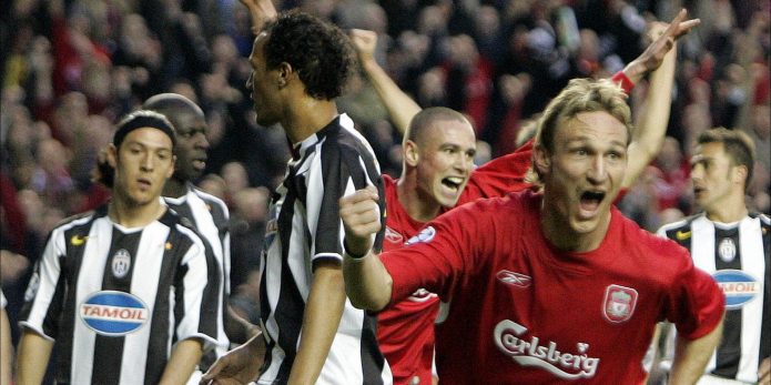 On this day: Sami Hyypia and Luis Garcia give Reds the upperhand