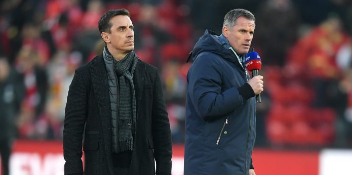 Gary Neville takes aim at FSG during Manchester United protest