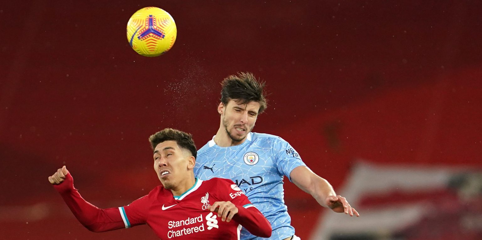 Jamie Carragher claims Ruben Dias is on a par with Liverpool star