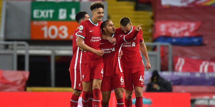 Rhys Williams says Nat Phillips ‘coached’ him through Southampton game