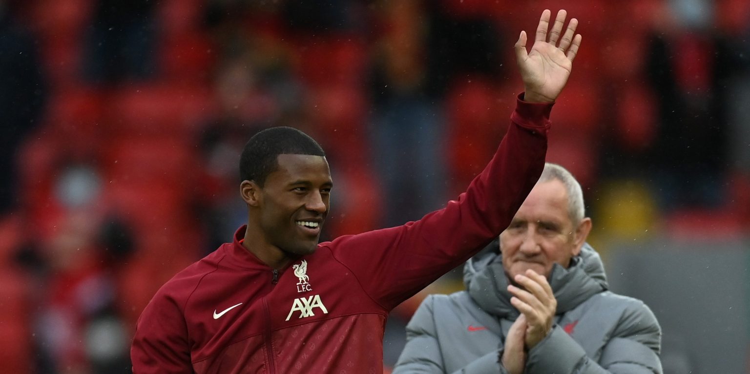 Virals: Gini Wijnaldum signs off from Liverpool duty on Twitter