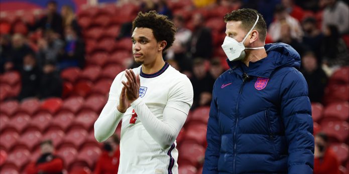 Trent Alexander-Arnold suffers injury on mixed night for international Reds