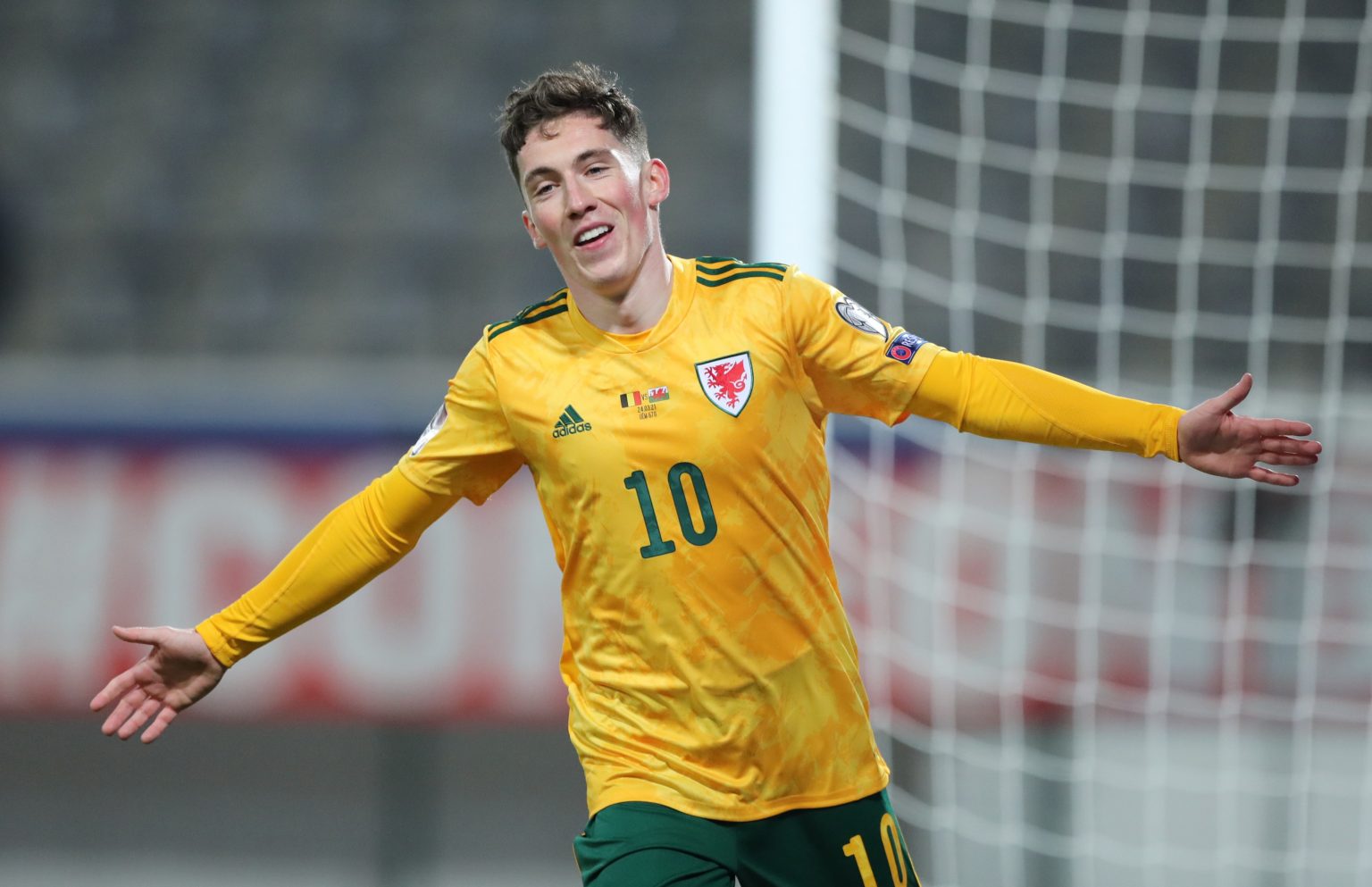 Harry Wilson during Wales international duty before his Leeds United free transfer