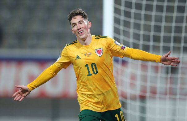Harry Wilson during Wales international duty before his Leeds United free transfer