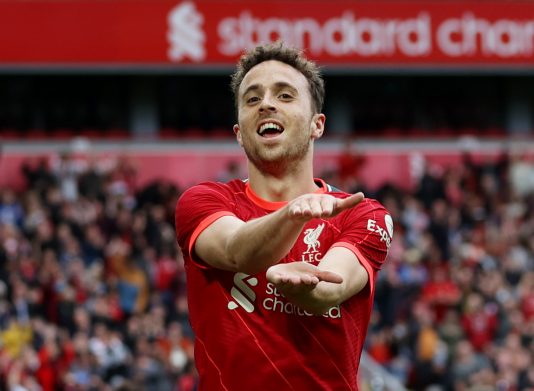 Liverpool forward Diogo Jota