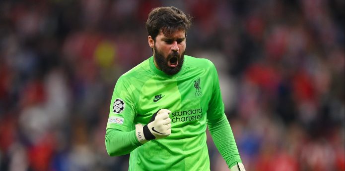 Joe Cole full of praise for ‘immense’ Alisson Becker display