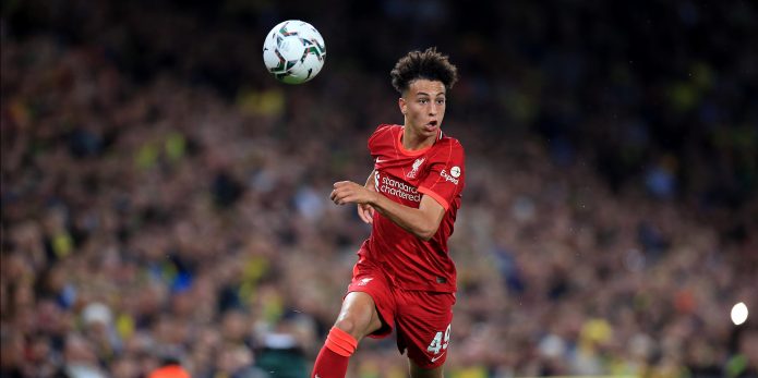 Pundit tips ‘immense talent’ Kaide Gordon to emulate Liverpool starlet