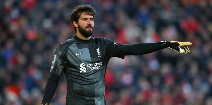 Liverpool fans applaud ‘exceptional’ display from Alisson in EPL victory