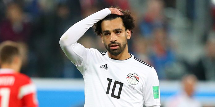 Fans critical of tactics as Egypt use Mohamed Salah ‘like Crouch’