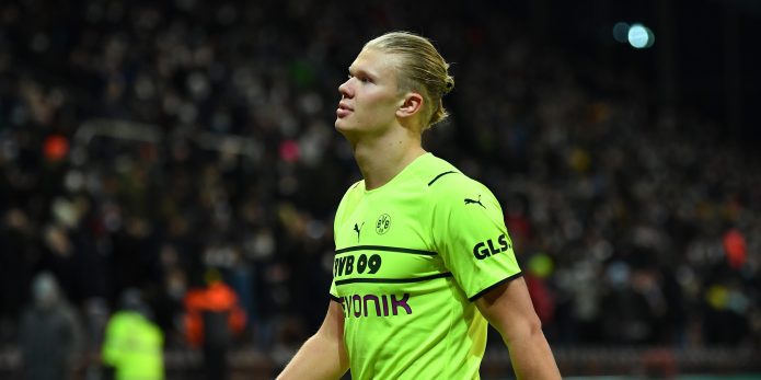 Pundit says Liverpool are ‘in the running’ for Borussia Dortmund ace Erling Haaland
