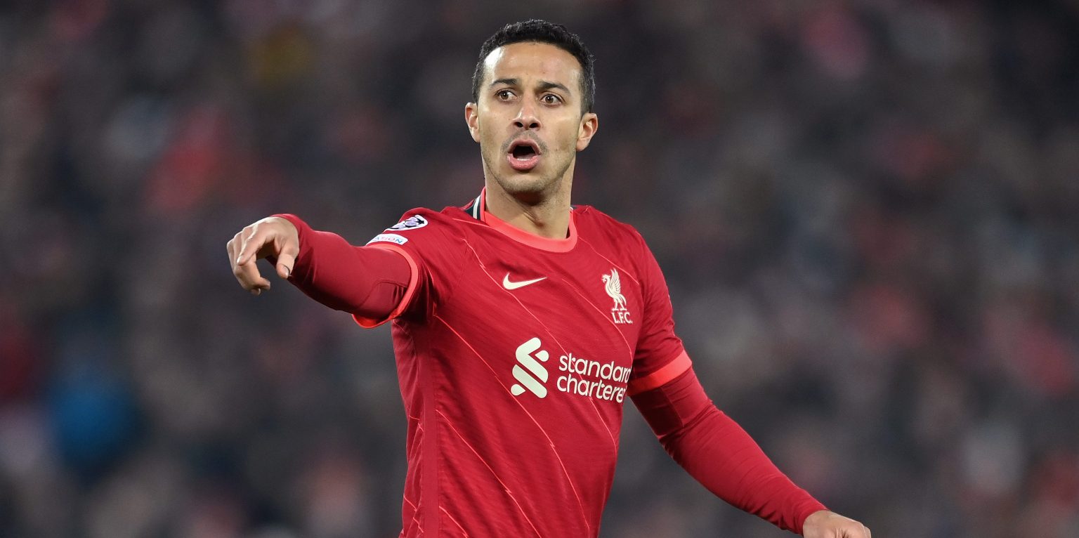 Pundit labels Liverpool star Thiago as ‘unbelievable’