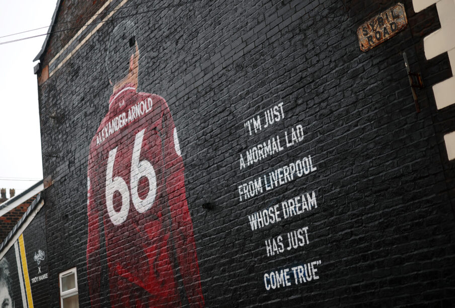 Trent Alexander-Arnold mural