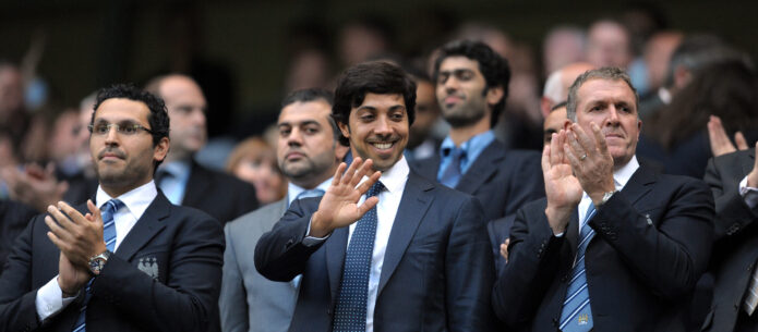 Manchester City's owner Sheikh Mansour