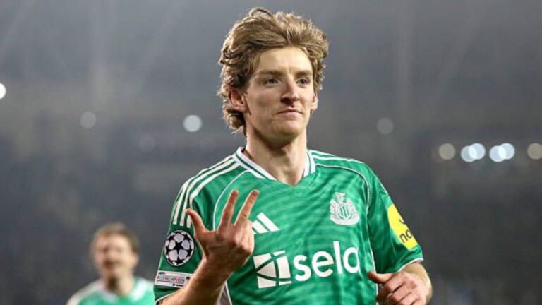 Anthony Gordon sends clear message to Liverpool after historic Champions League night