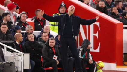 Arne Slot laughs off Wayne Rooney ‘aura’ jibe with perfect five-word response
