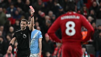 REVEALED: Why Dominik Szoboszlai was sent off vs Man City as PGMOL release explosive ‘Mic’d Up’ audio