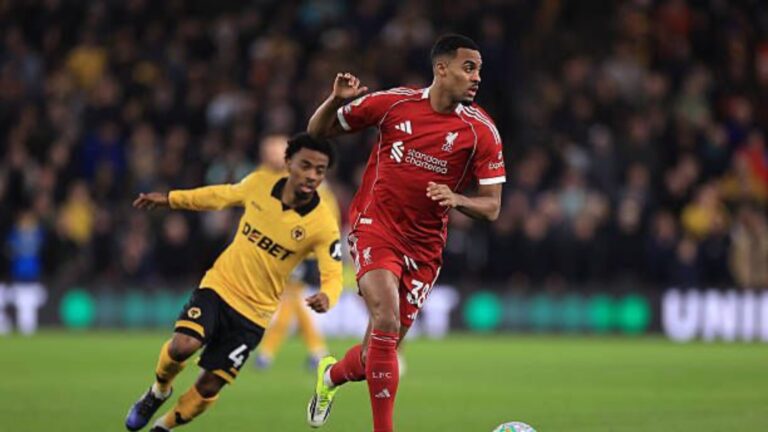Liverpool 1-2 Wolves: five talking points as Alisson error and late heartbreak dents Champions League hopes