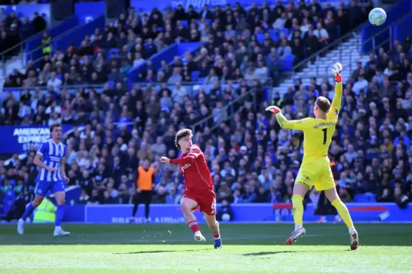 Scoring but losing? The incredible 90-year Liverpool record Milos Kerkez just hit