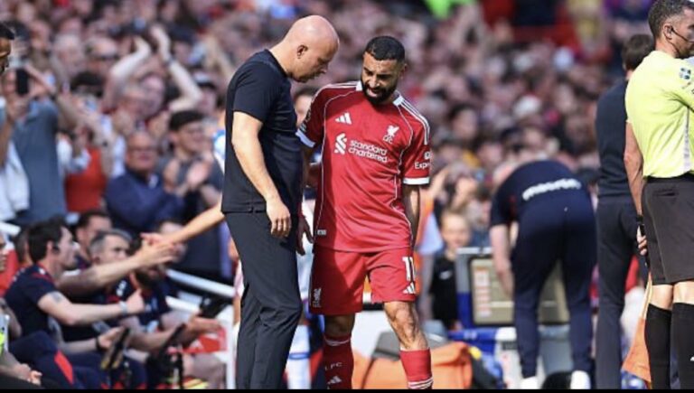 Liverpool sweat on Mohamed Salah injury as Arne Slot provides worrying update