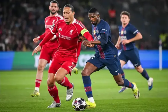 “Our fans are the backbone of the club” – Van Dijk offers defiant Liverpool message after PSG defeat