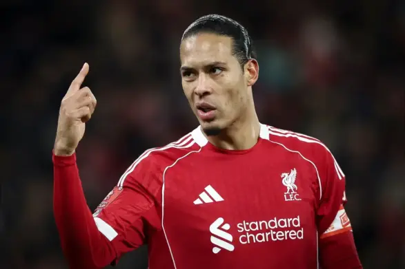 Virgil van Dijk and midfield duo treading disciplinary tightrope before PSG second leg
