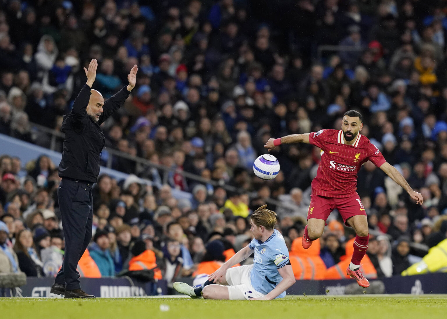 Pep Guardiola makes ‘special’ Mohamed Salah claim as Liverpool star’s Premier League legacy hailed