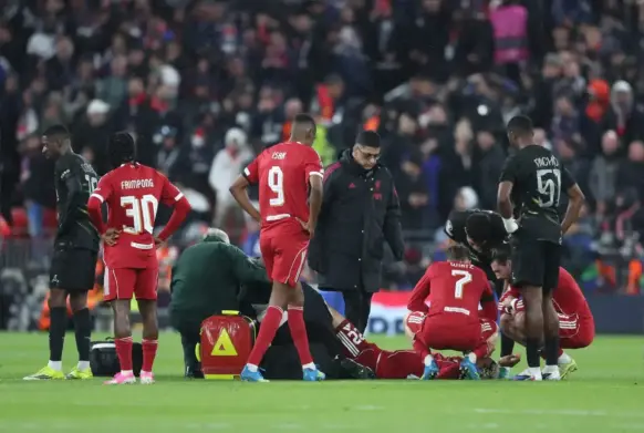 Hugo Ekitike out for months following an injury in Liverpool quarter final tie with PSG