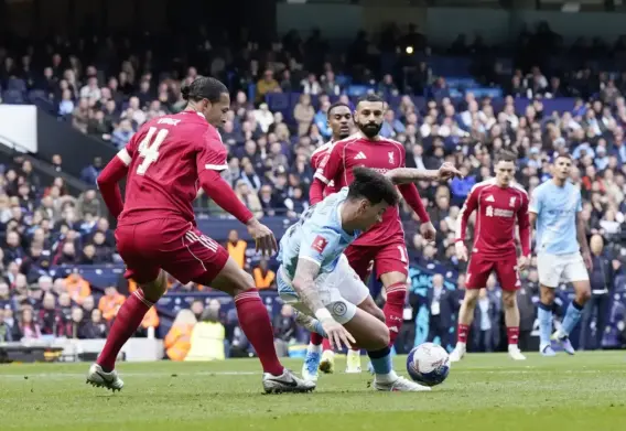 Liverpool half-time ratings: Van Dijk disasterclass as Haaland brace puts Man City in control