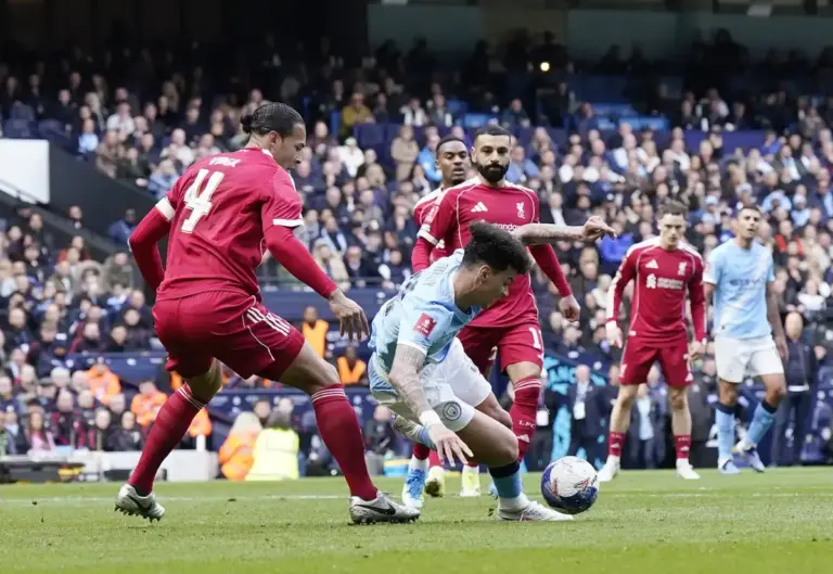 Liverpool half-time ratings: Van Dijk disasterclass as Haaland brace puts Man City in control