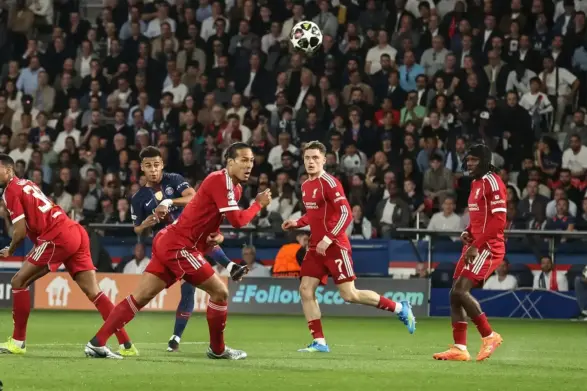 Liverpool half-time ratings: PSG race into one goal lead as both Mamardashvili and Van Dijk struggle