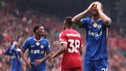 Liverpool 1-1 Chelsea: Anfield Boos as Blues Frustrate Slot’s Men
