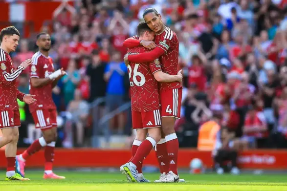 Virgil Van Dijk gives honest verdict on Liverpool season as he breaks Premier League record