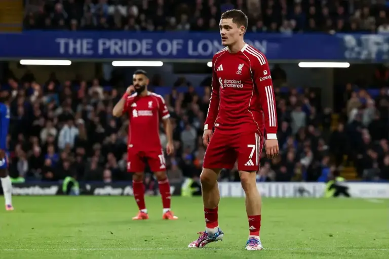 Liverpool XI vs Chelsea: No Wirtz in the lineup at all as Slot starts Kerkez & Nguhoma