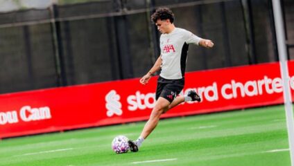 Stefan Bajcetic provides major fitness update ahead of Liverpool pre-season return