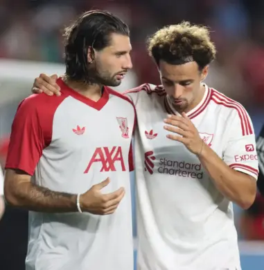 Dominik Szoboszlai Clears Up Curtis Jones Armband Exchange After Wrexham Match