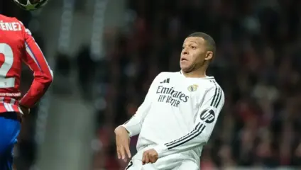 Kylian Mbappe Liverpool transfer: Kylian Mbappé during a football match for Real Madrid.